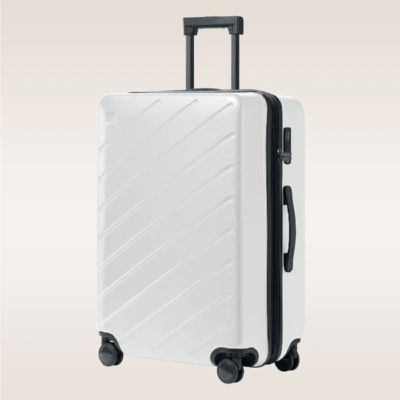 Compression Packing Cubes in Black and White for Saving Luggage SpaceAnyZip Luggage 28" AZ501