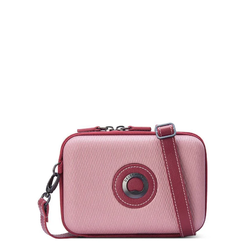 Travel Bag ID Card Holders in Clear Vinyl with LanyardsDelsey Chatelet Air 2.0 Frame Cross-Body