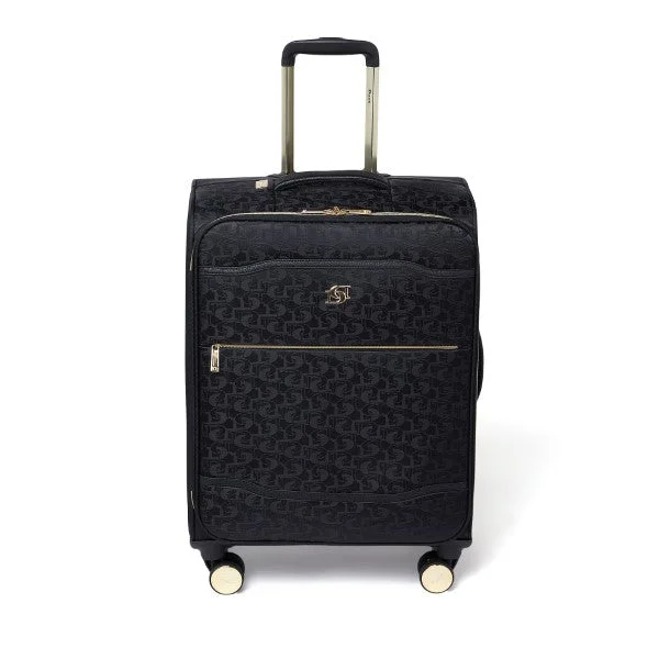 Travel Jewelry Organizers in Velvet with Multiple Compartments in PurpleDune London Oriel 66cm 4-Wheel Medium Suitcase