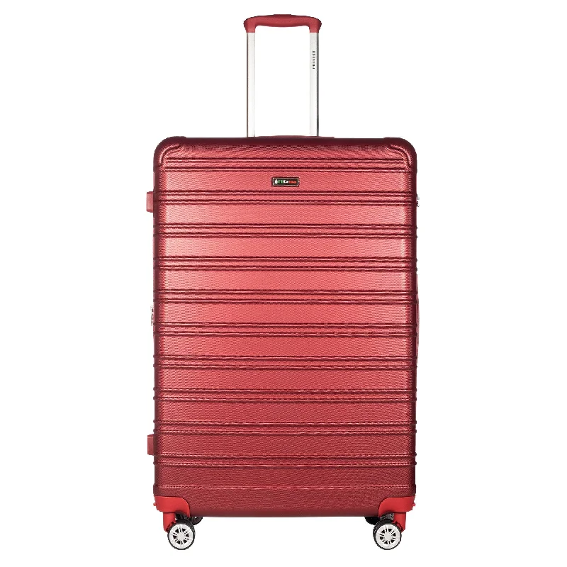 Travel Shoe Bags in Polyester with Ventilation Holes in KhakiKing Collection Red luggage (20/26/28/30") Suitcase Lock Spinner Hard