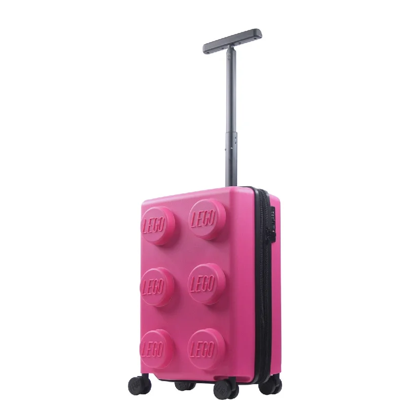 Compact Travel Umbrella Pouches in Navy Blue for Easy StorageLEGO® Signature Brick Hot Pink Expandable 22" Carry-on Luggage