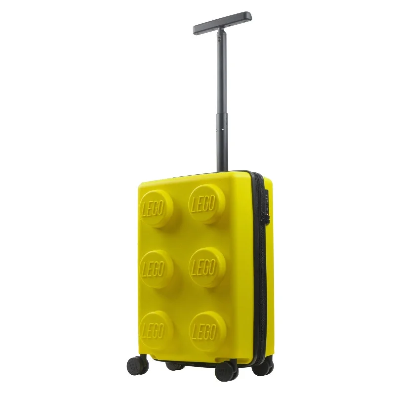 Travel - Size Toiletry Bottles with Leak - Proof Caps in ClearLEGO® Signature Yellow Brick 22" Carry-on Luggage