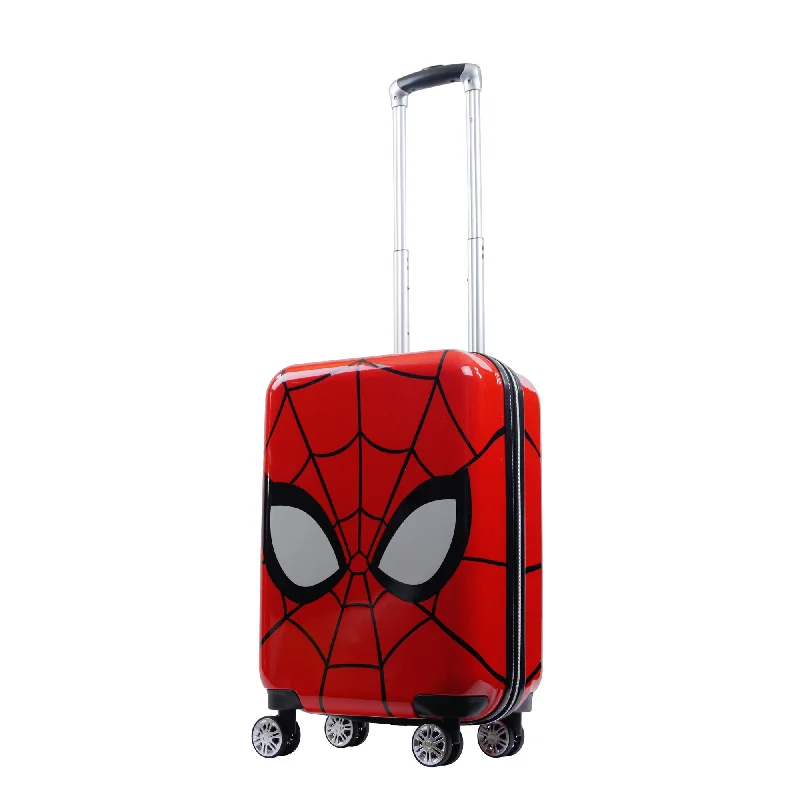 Detachable Travel Bag Shoulder Straps in Beige with Cushioned PadsMarvel Spiderman Mask FŪL 21" Hard Rolling Luggage, Red