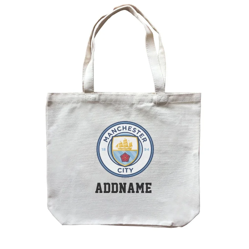 Rustic Brown Canvas Duffle Bag for Weekend GetawaysManchester City Football Logo Addname Canvas Bag