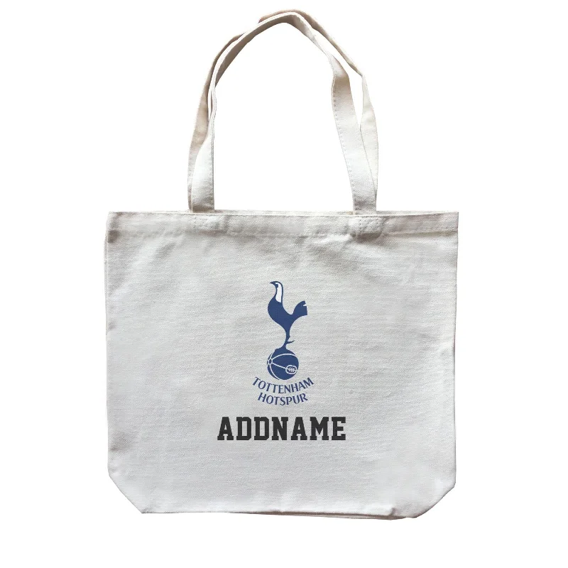 Recycled Canvas Shoulder Bag for Eco - Conscious ConsumersTottenham Hotspur Football Logo Addname Canvas Bag