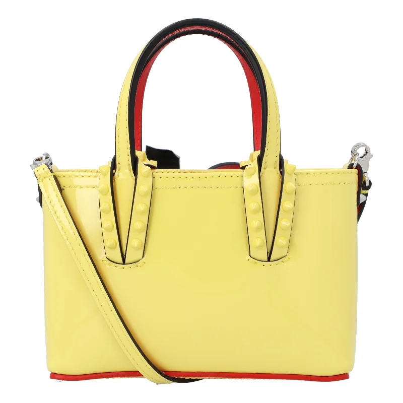 Tote Bag with RFID - Blocking Pocket in Black for Protecting Your Cards and InformationChristian Louboutin Cabata E/W Nano Tote Bag Yellow