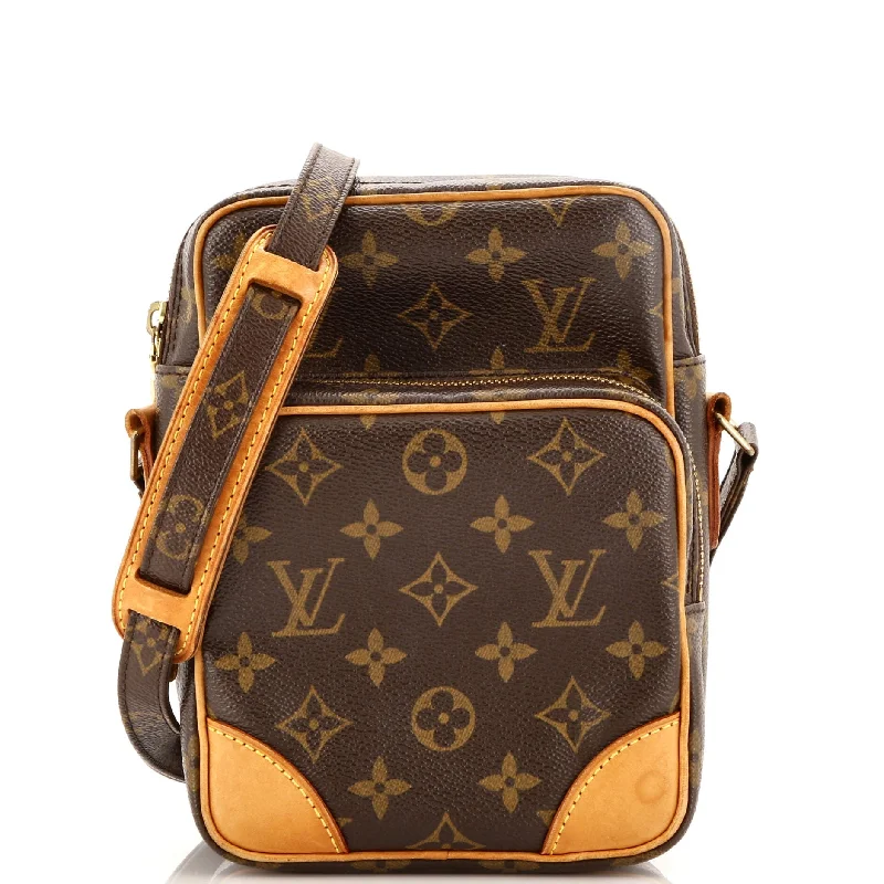 Hand - painted Canvas Crossbody Bag in Yellow for a Unique and Artistic LookAmazone Bag Monogram Canvas