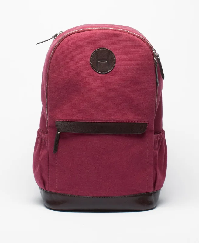 Customizable Canvas Tote Bag for Brand PromotionBack Pack Burgundy