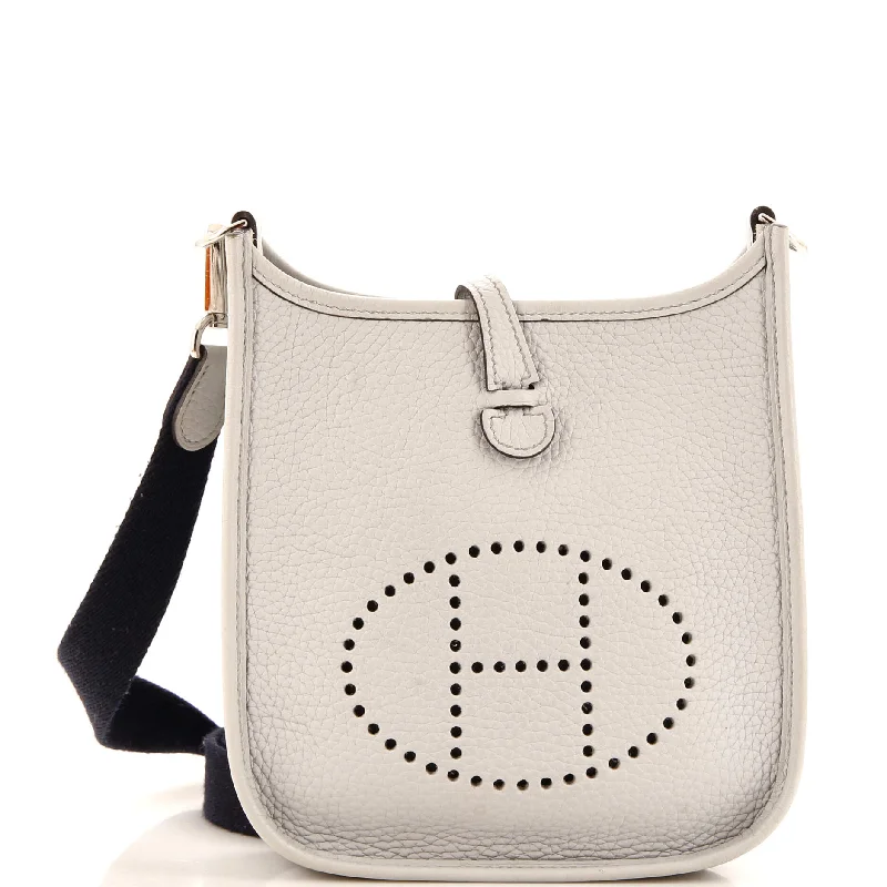 Metallic Crossbody Bag in Silver for New Year's Eve and Special CelebrationsEvelyne Bag Gen III Clemence TPM