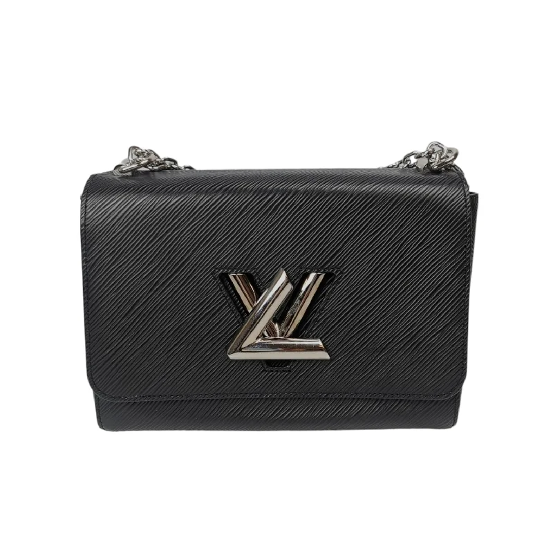 Quilted Shoulder Bag in Cream for a Classic and Elegant LookLouis Vuitton Twist MM Black Epi Silver