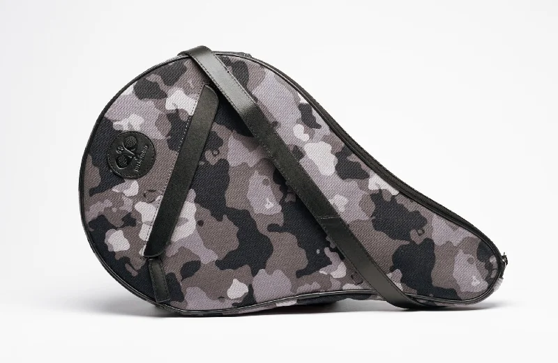 Foldable Canvas Shopping Bag for Easy Storage in Your CarPadel Case Grey Camouflage