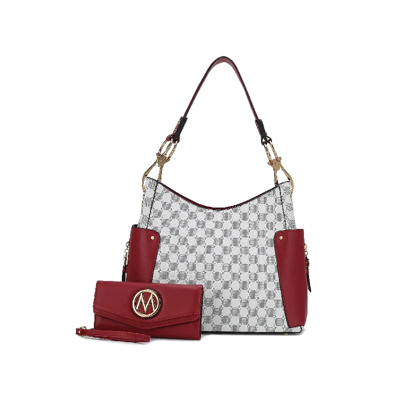 Quilted Shoulder Bag in Cream for a Classic and Elegant LookPenelope Shoulder Bag and Set