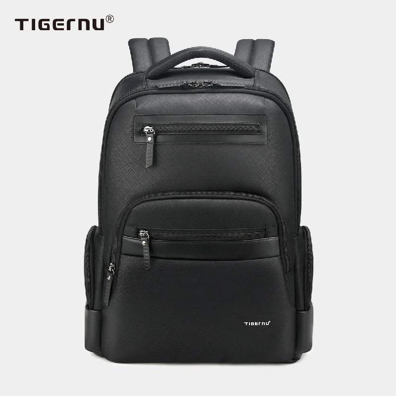 Water-resistant canvas travel shoulder bag for beach vacationsTigernu Anti-theft Laptop Backpack 15.6" Anti-wrinkle Waterproof Oxford Backpack Men Fashion Travel Bag Backpacks Connect Series