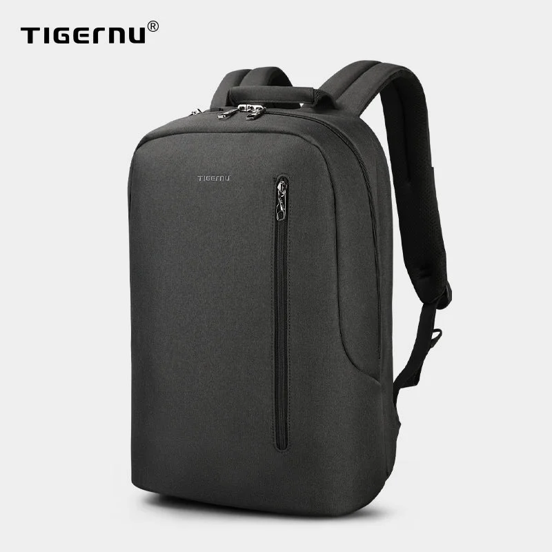 Roll-top travel backpack for easy packing and accessTigernu T-B3621B wholesale 15.6'' USB softback student notebook travel bag outdoor laptop backpack for men 2 buyers