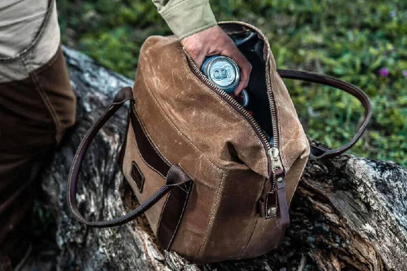 Waterproof Canvas Messenger Bag for Commuting in All WeatherWhite Wing Waxed Canvas Cooler