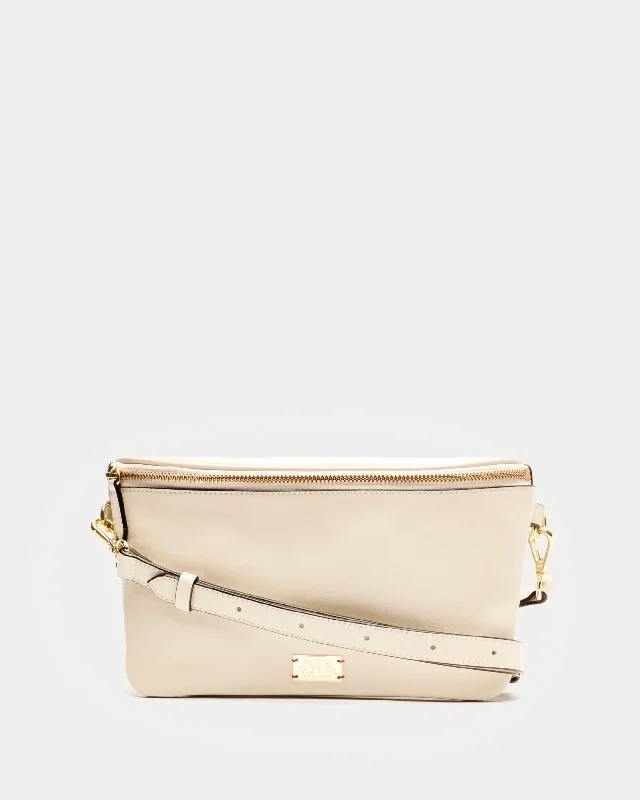 Women's Crossbody Bag with Chain Strap in Gold for a Glamorous TouchBillie Sling Bag Crinkled Leather