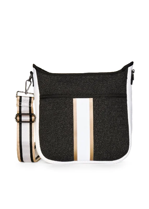 Quilted Leather Crossbody Bag in Cream for a Classic and Elegant AppearanceBlake Bravo Neoprene Crossbody Bag - FINAL SALE